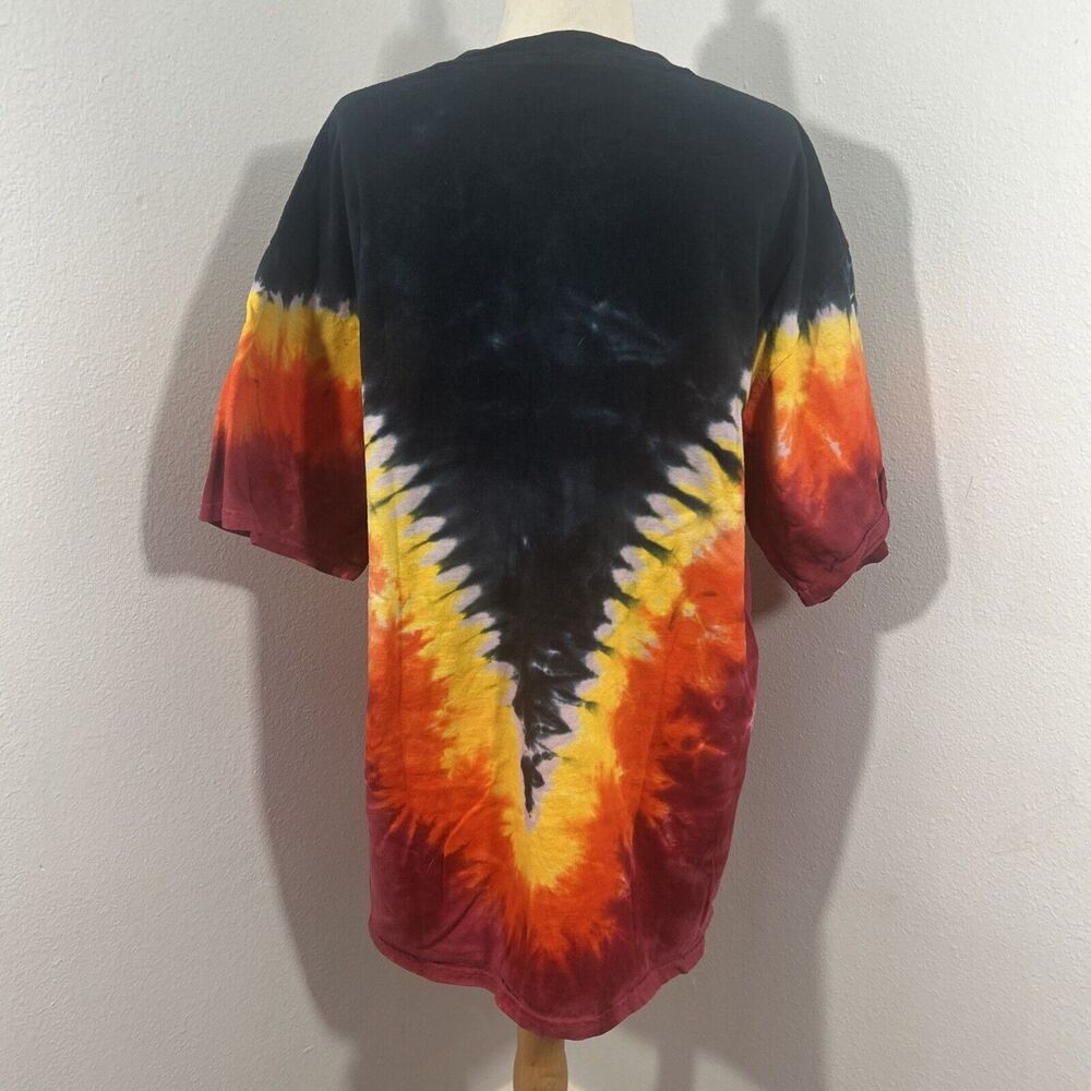 Liquid Blue T Shirt Men Extra Large AC DC Sympathy For The Devil Tie Dye 90s Y2K - Picture 4 of 8